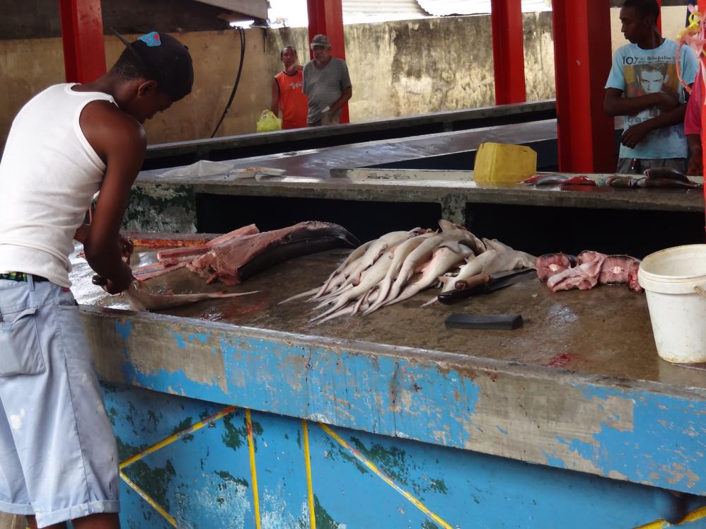 Mahé, Victoria: Fischmarkt